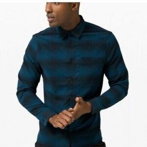 Lululemon Masons Peak Flannel Blue